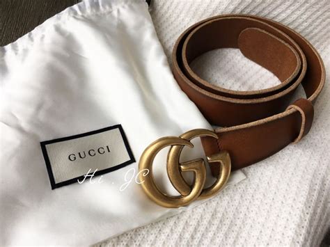 gucci 皮帶 開 箱